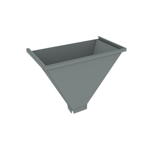 Able Sheet Metal 2" x 3" Leader Head