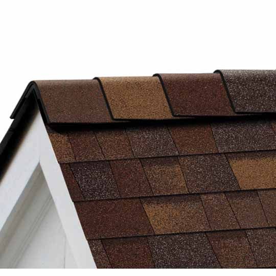 Owens Corning 8" DecoRidge Hip & Ridge Shingles - 20 Lin. Ft. Box — Hip & Ridge Shingles — OCFHRDRSC