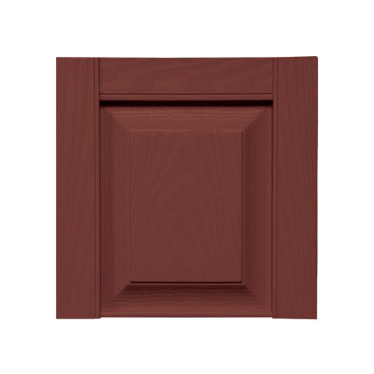 Mid-America Transom Top for Standard Raised Panel Shutters — MABTT14BR