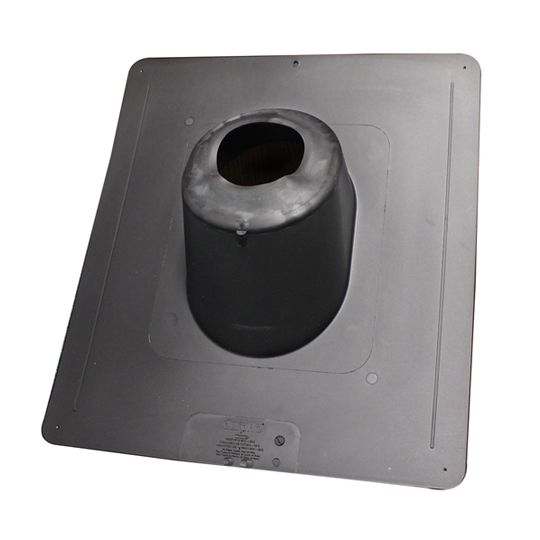 Canplas Industries Duraflo No-Caulk Roof Flashing — DUR551104BLK