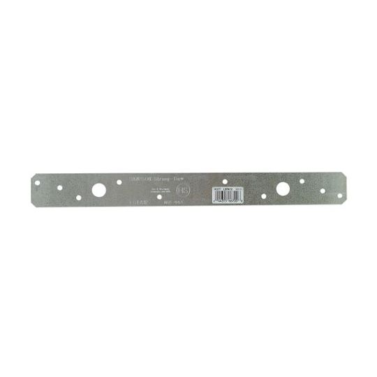 Simpson Strong-Tie 20 Gauge 1-1/4" x 12" Lsta Strap Tie