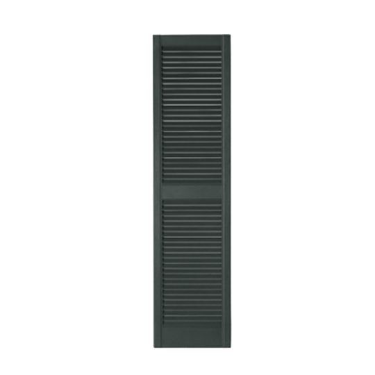 Mastic 15" x 43" Standard Open Louvered Shutters - Regular Style — ACOVINLV154399