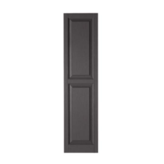 Mastic 15" x 75" Standard Raised Panel Shutters - Regular Style — ACOVINRP1575PE