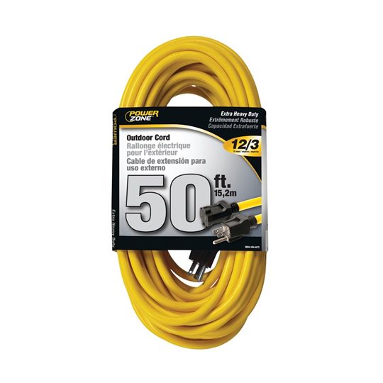PowerZone 12/3 x 50' Outdoor Extension Cord