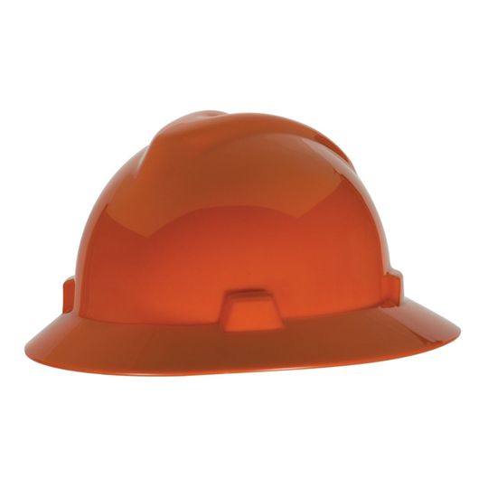 MSA Safety V-Gard Slotted Full-Brimmed Hard Hat