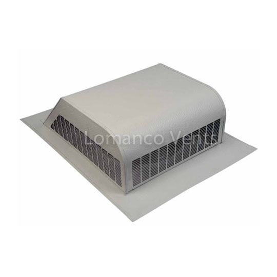 Lomanco Model 770 Slant Back Static Roof Louver — Ventilation and Drainage — LOM770WH