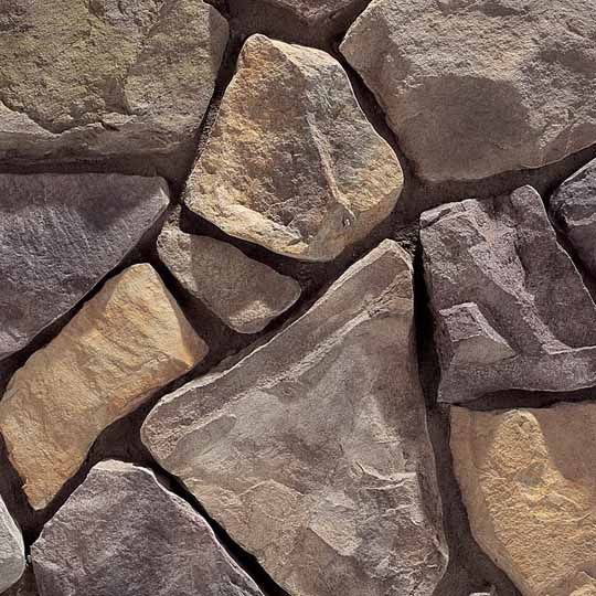 Eldorado Stone Country Rubble Flat Stone - 10 Sq. Ft. Box — ELDCRF0054SB