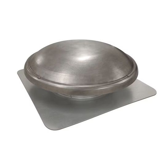 GAF MasterFlow Roof-Mounted Power Attic Vent - 1,250 Cfm — Ventilation and Drainage — GAFERV5MF