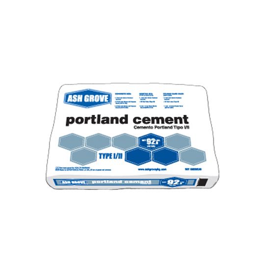 Ash Grove Packaging Corp. Portland Cement - Type I/Ii