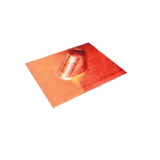 Award Metals 12" Galvanized Pipe Flashing Fha Base