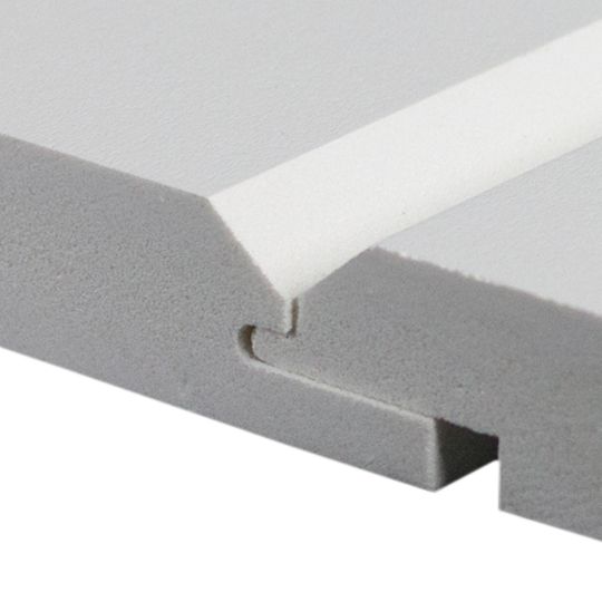 CertainTeed Siding 3/4" x 6" x 18' Restoration Millwork WP4/Nickel Gap Reversible Panel — CERWP4NG34618