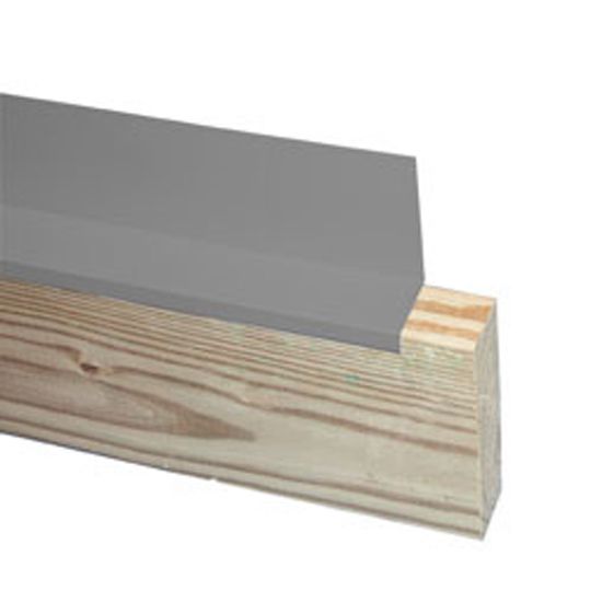 Berger Building Products 8' Plastic Deck Ledger Flashing Cap