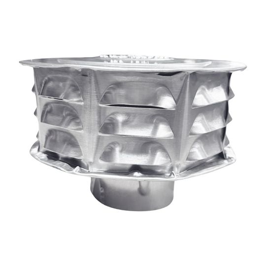 TRI-BUILT All Purpose Cap Aluminum Round — TRITB90191