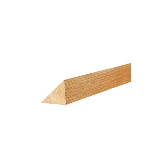 Culpeper Wood Preservers 4 x 4 x 8 Natural Wood Cant Strip — DWDALW961