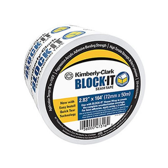 Wolf Home Products 1.89" x 164' Block-It Seam Tape