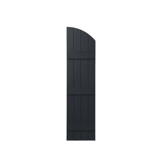 Mastic 14" x 65" Arch Top Board & Batten Shutter — ACOBBARCH6595