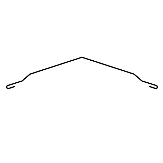 Coastal Metal Service 26 Gauge Classic Hip & Ridge Cap — Metal Roofing — CCCRHC26BB