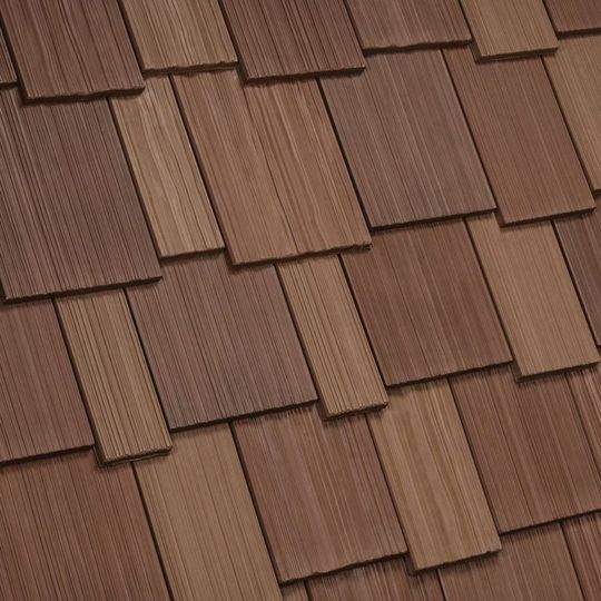 Davinci Roofscapes Multi-Width Shake — Slate Roofing — DAVMWSHAU