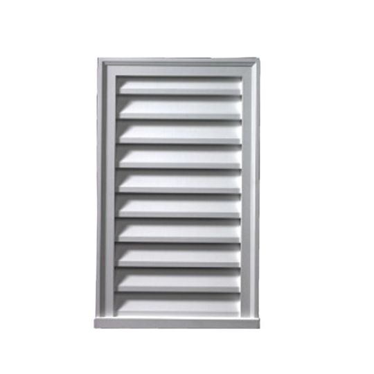 Fypon Molded Millwork 14" x 30" Functional Vertical Louver