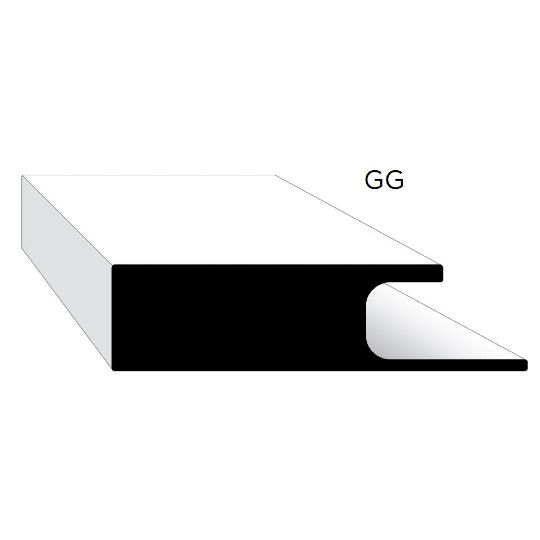 Wolf Home Products 5/4" x 4" x 12' Casing with J and Nail Fin