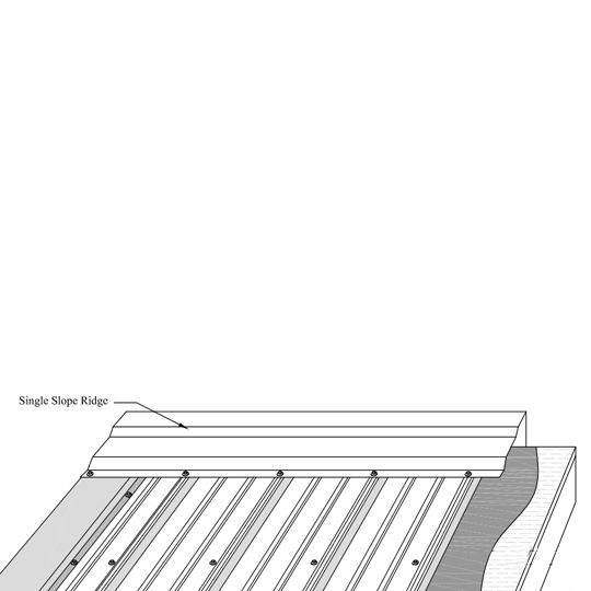 Coastal Metal Service Erp Single Slope Ridge