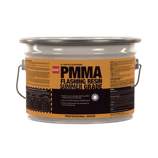 United Coatings Pmma Flashing Resin - Summer Grade - 2 Gallon Pail