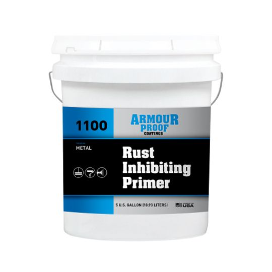 United Asphalt (New Jersey) Armour Proof AP-1100 Acrylic Rust Inhibiting Primer - 5 Gallon Pail