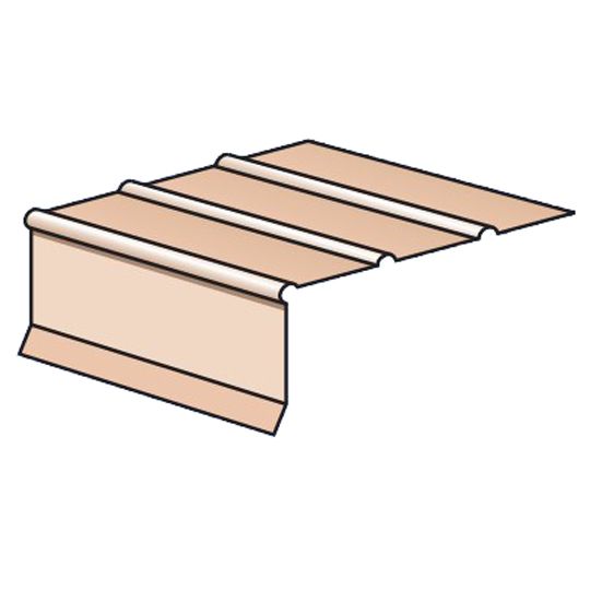 Berger Building Products 16 Oz. C4 1/2 Copper Drip Edge