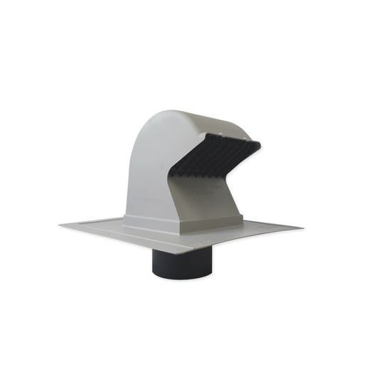 Ecco Manufacturing Primex RV28 Series Goose Neck Roof Vent with Screen — Ventilation and Drainage — ECCRV28LG
