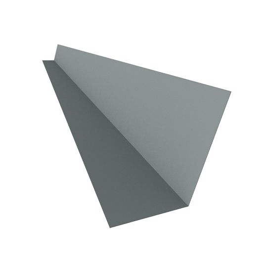 Able Sheet Metal 16 Oz. Copper 4" x 6" Roof To Wall Flashing