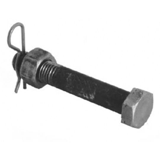 Roofmaster 1" Kettle Tow Pin with Nut & Clip (1" x 6")