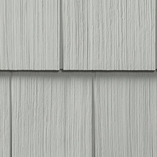 CertainTeed Siding Cedar Impressions Double 7" Straight Edge Perfection 3G Polymer Shingle Siding — CERCID73GPSG
