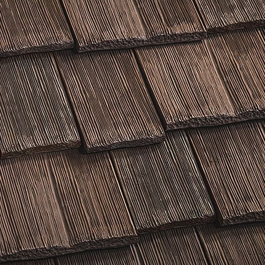 Colorado Roofing Products CeDUR Synthetic Composite Cedar Field Shake — Wood Roofing — CR2FSHWA
