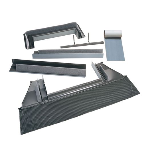 Velux Tile Roof Flashing Kit for Curb-Mounted Skylight — VELECW46460000