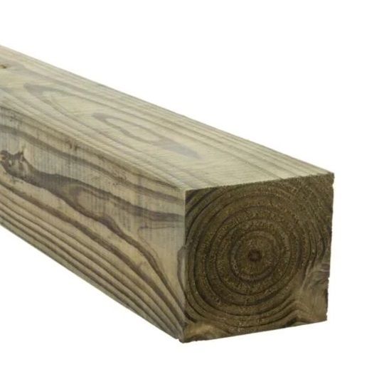 Georgia Pacific 4" x 4" x 8' Mca Treated Post #1