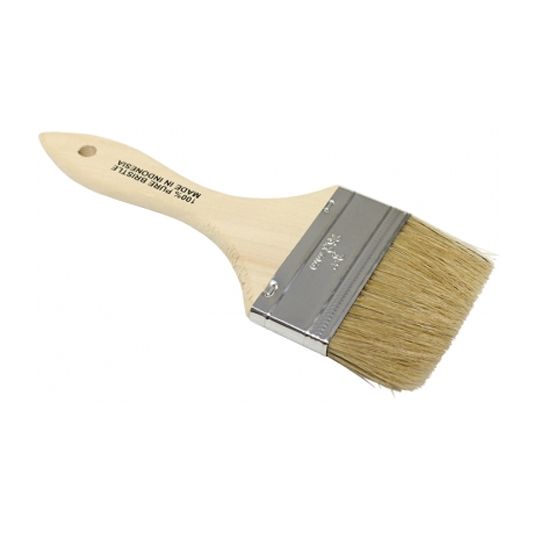 The Brush Man 3" Paint/Chip Brush with White China Bristle — TBM3CBPB