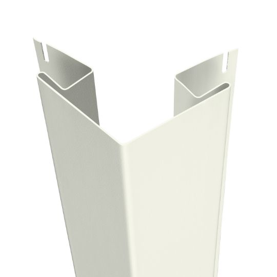 CertainTeed Siding 1" x 3-1/2" x 10' Woodgrain Finish Outside Cornerpost — CEROSCP1WGSB