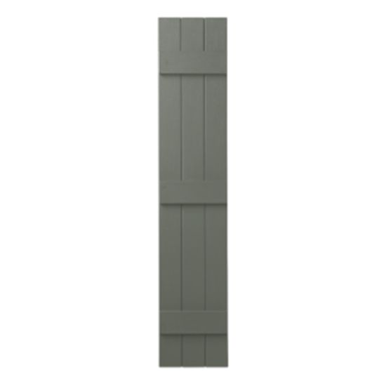 Mastic 11" x 71" Board & Batten Standard 3-Board Shutters - Closed Style — ACOVIN3C117193