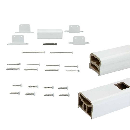 TimberTech 8' RadianceRail Express Stair Rail Pack — TTERESRP8WH