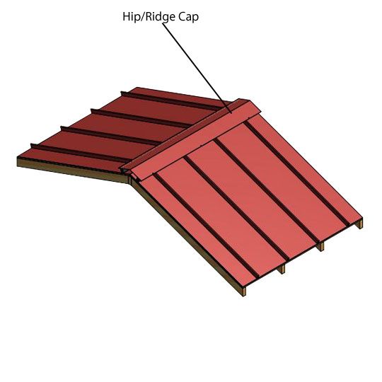 ATAS International 12' Hip/Ridge Cap