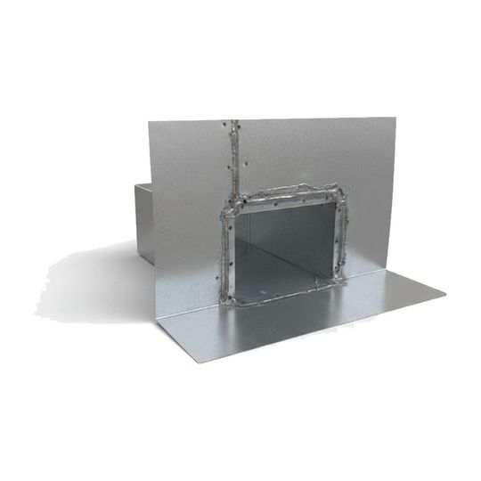 TRI-BUILT 4-in X 6-in Scupper Center Shank Galvanized