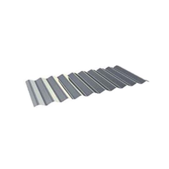 DOT Metal Products 2-1/2" x 26" Galvanized Steel Corrugated Metal Roofing Panel - 26 Gauge