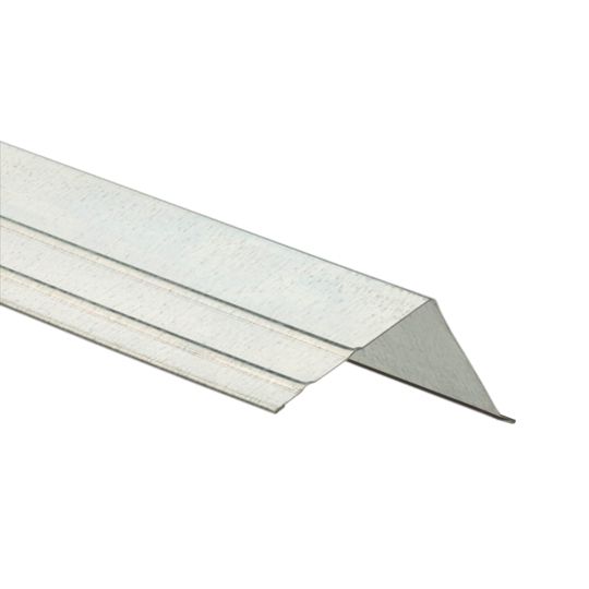 Phillips Manufacturing 28 Gauge 2" x 2" x 10' Gutter Apron - Sold Individually — PHM200GA20028HDG