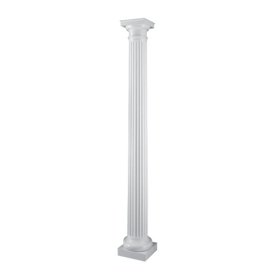 HB&G Building Products (45160) 12" x 8' Fluted Round PermaCast Column