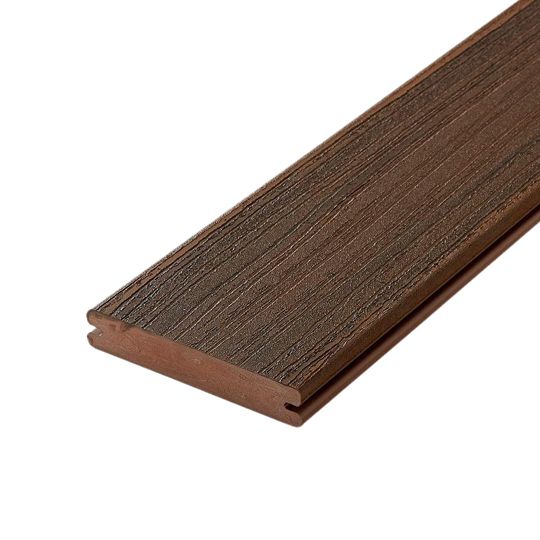 Fiberon 16' Paramount Grooved-Edge PVC Decking Board — FIDPM1616GBS