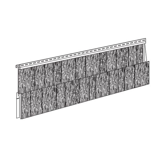 Mastic Cedar Discovery Double 7" Perfection Shingle Vinyl Siding — ACOCD70P2350