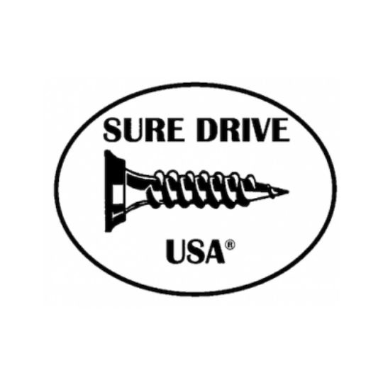 Sure Drive USA 9 x 2-1/2" Square Drive Composite Deck Screw - Carton of 500 — SD212BRN