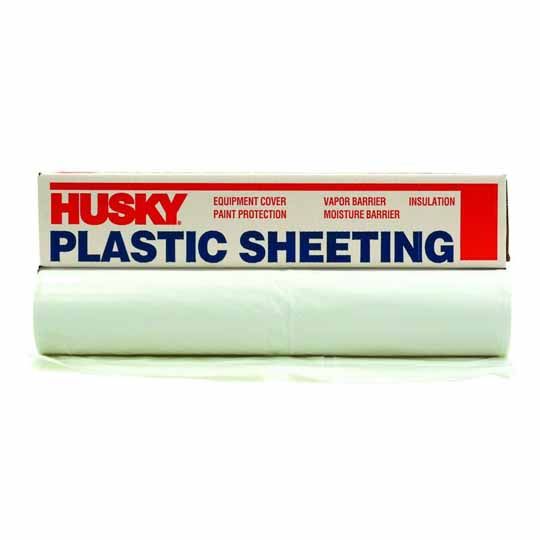 Poly-America 4-mil 8'4" x 100' Polyethylene Flame Retardant Sheeting
