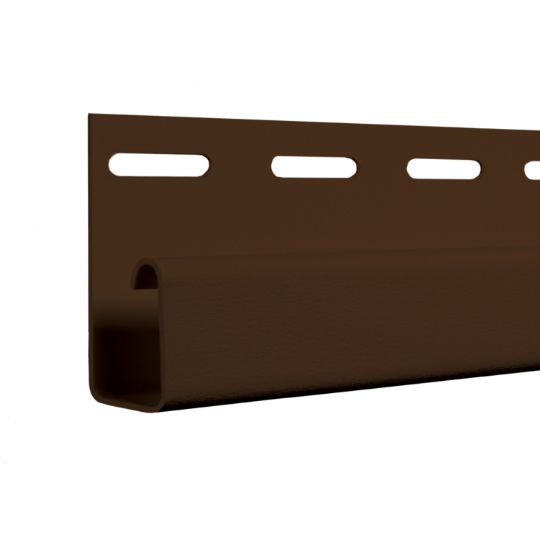 CertainTeed Siding 1/2" Pocket J-Channel - Matte Finish — CERJ12MBR1