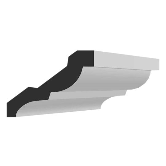 Azek 13/16" x 3-1/2" Bed Moulding